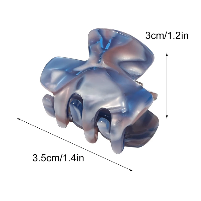 

Korean Version Acetate Acrylic Girls Hairpins Crab Claws Clamp Hair Accessories For Women Valentine's Day Hair Accessories