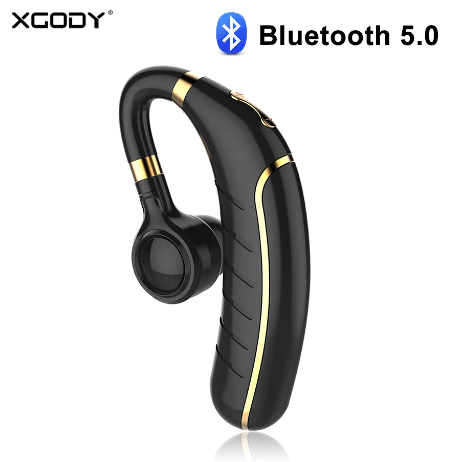 XGODY FC1 одна Беспроводная гарнитура ушной крючок с регулятором громкости