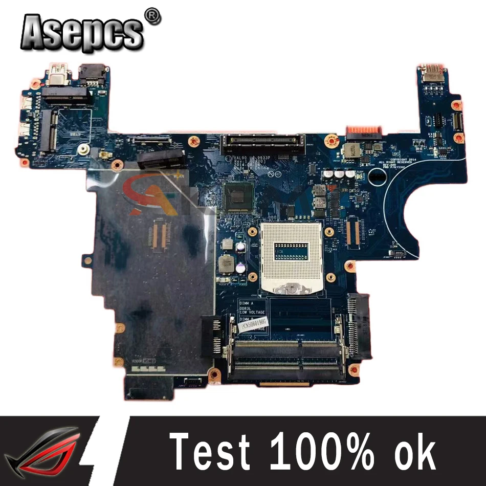 

Akemy For Dell Latitude E6440 Laptop Motherboard VAL90 LA-9933P CN-085M2V 085M2V 85M2V PGA947 DDR3L 100% Tested