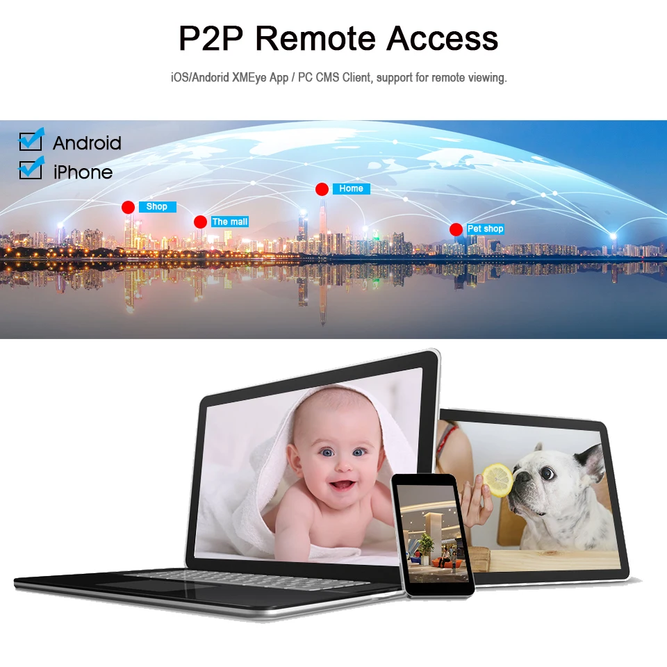 Besder 2MP 3MP 5MP детектор движения камера безопасности антивандальный Антивандальный Крытый Открытый IP камера металлический чехол IP66 XMEye IPC