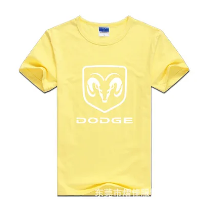 

2020 New Summer for DODGE logo unisex t shirt casual short sleeve print mens T-shirt Fashion cool T shirt C4