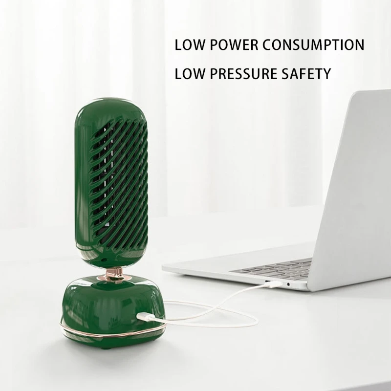 

Oscillating Air Diffuser USB Portable Humidifier 230ml Small Cool Mist Humidifier for Babies, Office, Bedroom, Dorms H3CA