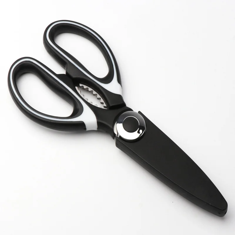 

ZK30 Stainless Steel Kitchen Scissors Multipurpose Purpose Shears Tool for Meat Vegetable Barbecue Tool Scissors Kitchen Supply