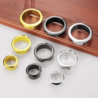 2pcs plastic wire hole cover 60mm round grommet for computer table pc desk cable outlet port wire protector cabinet vent system