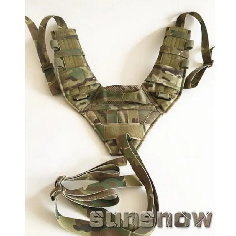 Tactical Vest Chest Hanging AVS Padded CP Tactical Strap Triangle Strap
