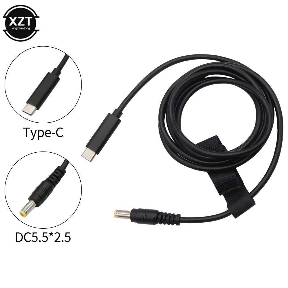 Кабель-адаптер для приманки PD2.0 3 0 к DC 5 5*2 кабель-триггер TYPE-C PD зарядный кабель QC4
