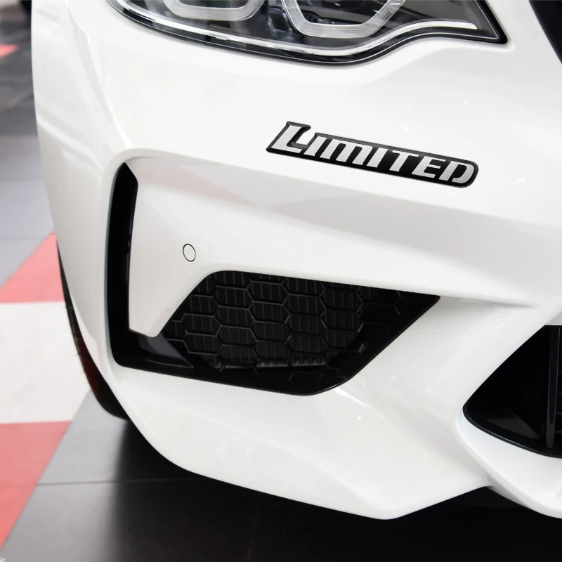 Роскошная эмблема ограниченного выпуска из алюминиевого сплава наклейки