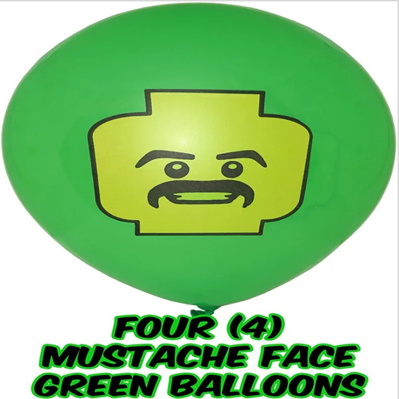 Строительный блок 12 дюймовый латексный шар для детского душа украшения детей