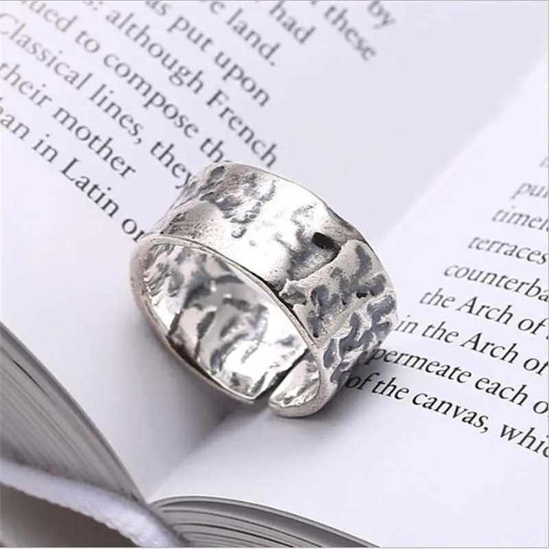 

LULU-свинка, вогнутое лицо, ретро-кольцо, женское открытое модное индивидуальное кольцо, производство старого Thaiyun, Оловянное кольцо J0947