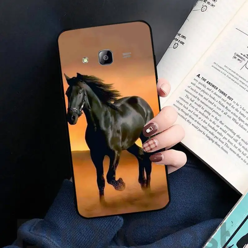 

Fine Horse Art Phone Case For Samsung galaxy S 7 8 9 10 20 edge A 6 10 20 30 50 51 52 70 note plus