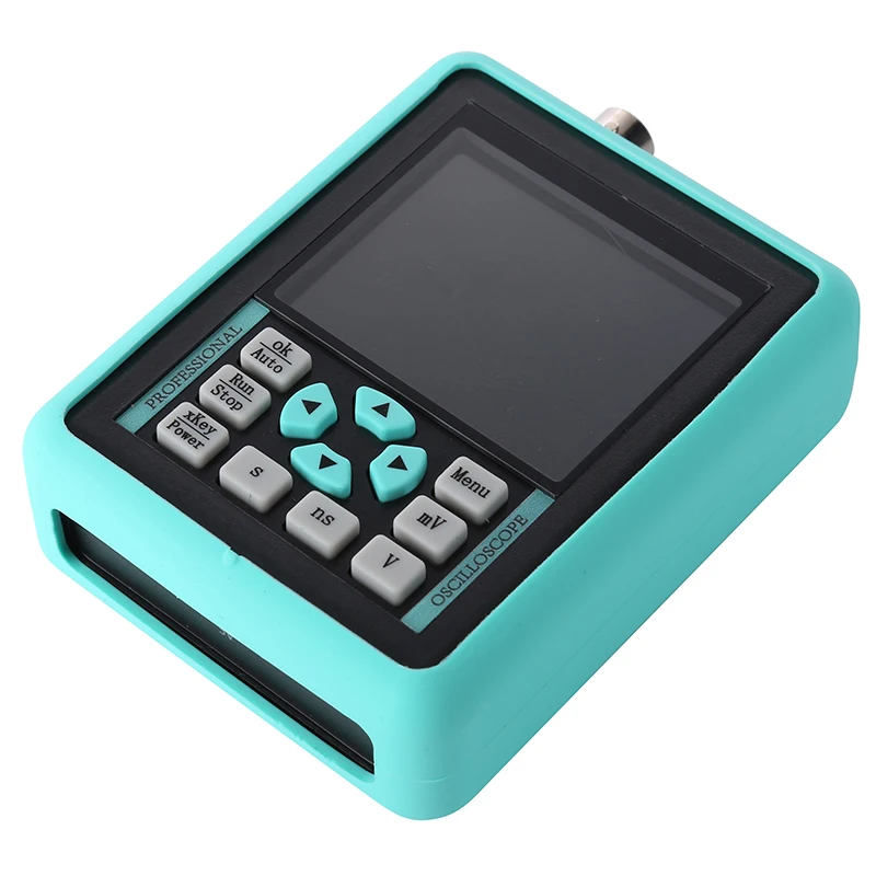 Новый 2 4 дюймов Дисплей Цифровой осциллограф 500 мс/с частота дискретизации 120 МГц