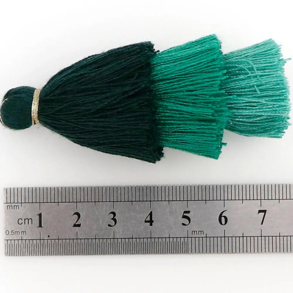 2 шт. 3 слоистая кисточка висячий браслет подвеска серьги Шарм для брелка сделай