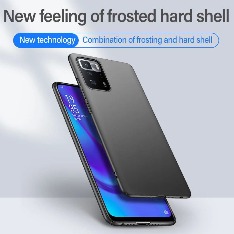 ultra thin magnetic hard matte pc phone case for xiaomi redmi note 10 9 s 8 7 pro mi 12 11 9t lite 5g frosted shockproof cover free global shipping