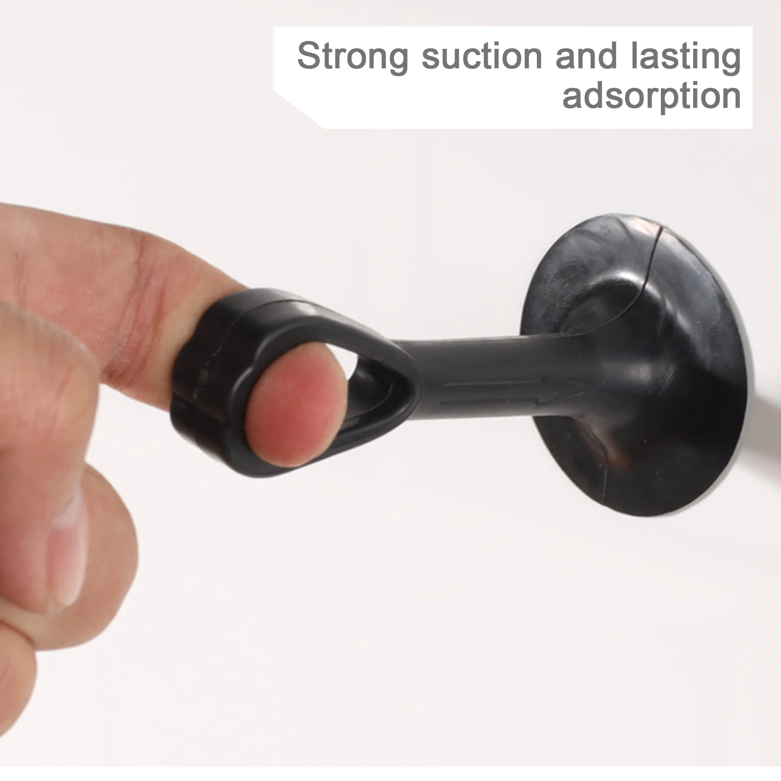 

10PCS Wall Thickening Mute Door Stick Silicone Fender Handle Door Lock Protective Pad Protection Home Wall Stickers Door Stops