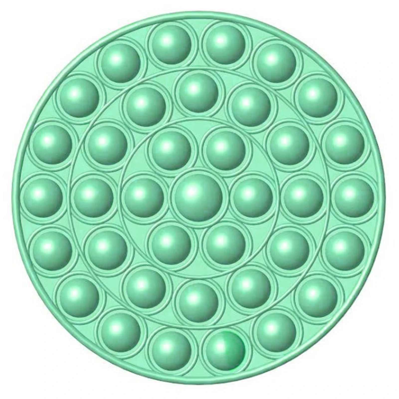 

Push Pop Bubble Fidget Sensory Toy Flexible Stress Reliever Toy for Adults Kids SER88