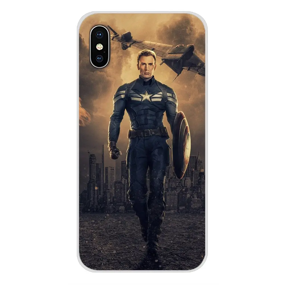 images 8 Крис Эванс Капитан Америка для huawei Коврики Honor 4C 5C 5X6X7 7A 7C, 8, 9, 10, 8C 8X20 Lite Pro Аксессуары для мобильного телефона чехлы - Цвет: images 8
