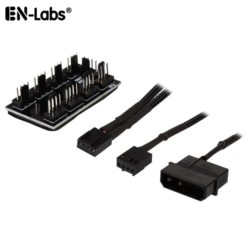 Адаптер разделитель для вентилятора Molex устройство охлаждения ЦП с 4 контактами