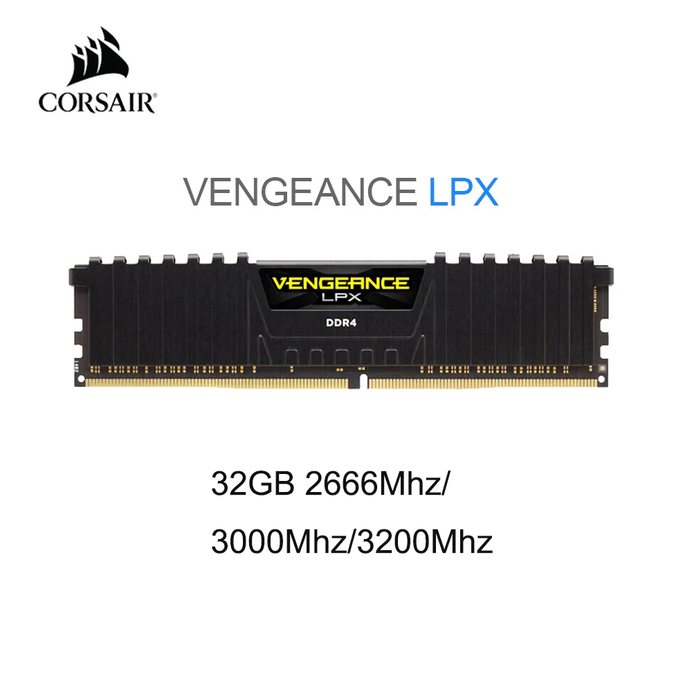 CORSAIR 32 Гб 2666 МГц 3000 3200 Vengeance LPX RAM DDR4 PC4 модуль ОЗУ для настольного компьютера DIMM