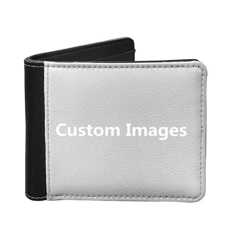 

Nopersonality Custom Your Image Men Wallet PU Leather Man Credit Card Holder Wallets Thin Male Purse Mini Men's Money Bag/Pocket