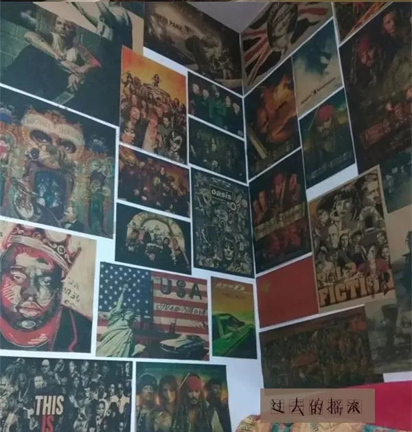 Плакат из белой крафт-бумаги 42x30 см для домашней декоративной живописи фильма