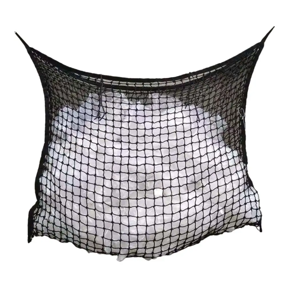 

Hay Net For Horses Small Holes Slow Feeder Hay Bag Haynets For Horses Woven Mesh Bag Slow Feed Bags For Full Day Feeding Blac