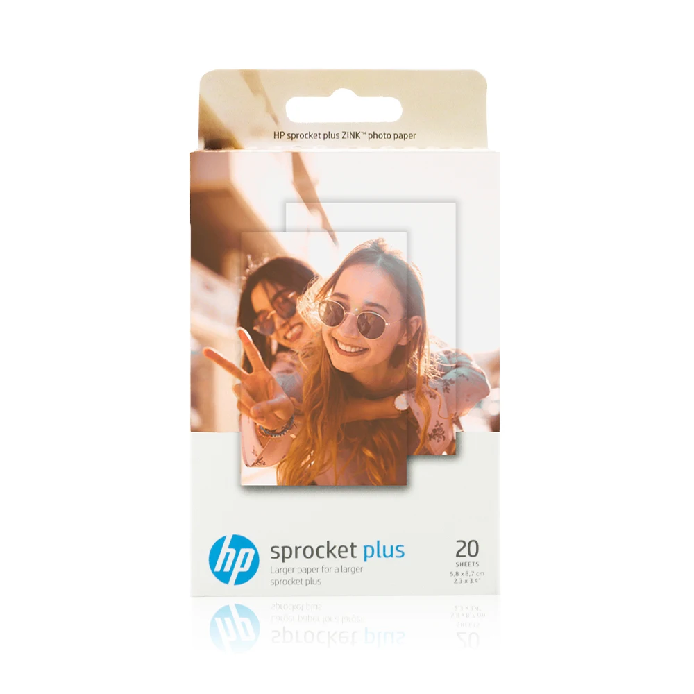 Верхний цвет карманная фотобумага для HP Звездочка плюс фотопринтер ZINK 5.8x8.7 см
