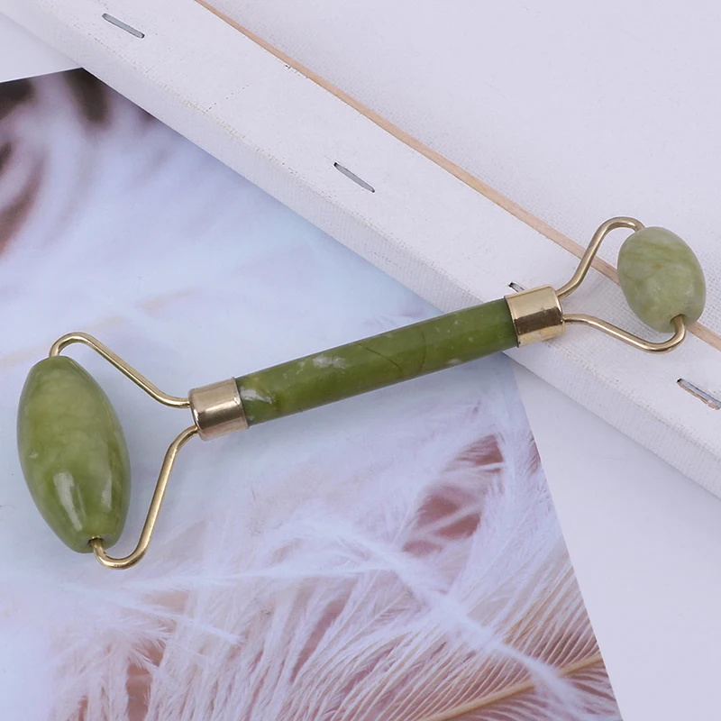 

1 шт., Нефритовый инструмент для массажа лица