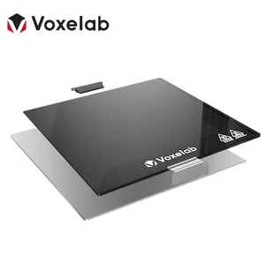 flashforge voxelab carborundum glass bed for aquila 3d printer build platform 220mm220mm glass build plate 3d printer parts free global shipping