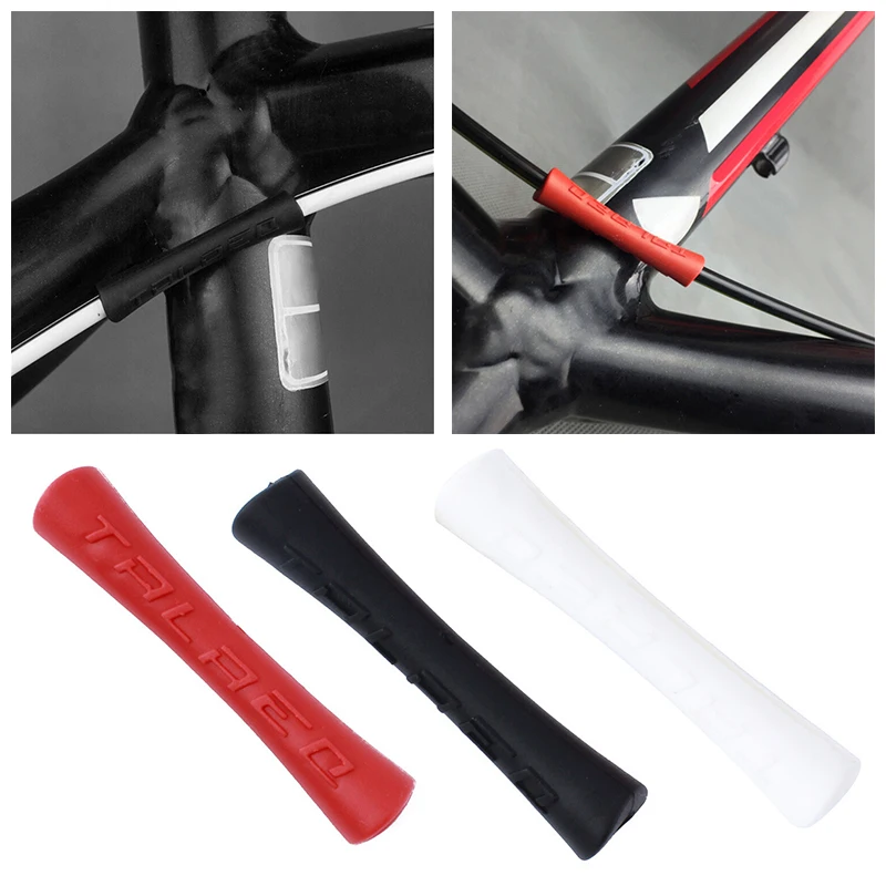 

Bike Shift Cable Housing Tube Pipe Sleeve Guard Rubber 4x Brake Protect Cover