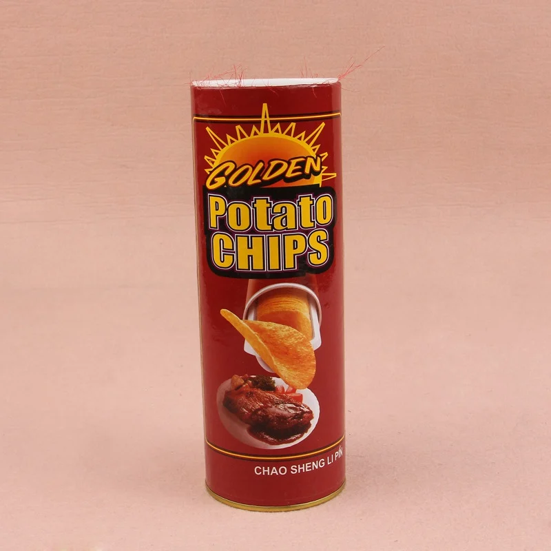 Шуточный розыгрыш смешной ловкий игрушки пластиковый картофельный чип голова