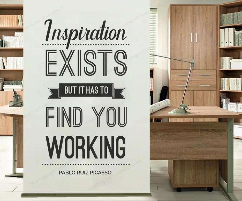 

Office Quotes Wall Sticker Inspiration Exists Office Wall Decal Home Decor for Office Removable Vinyl Sticker Wall Poster WU248