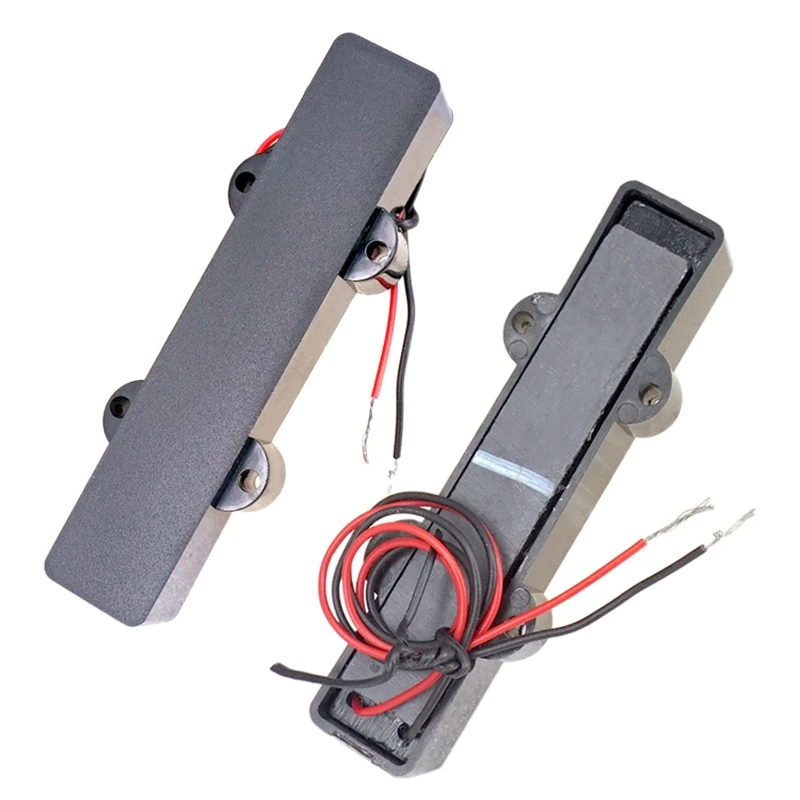 

4-String Closed Style Pickup 94mm Pickups for Jazz Bass Guitar Replacement Parts(2Pack)