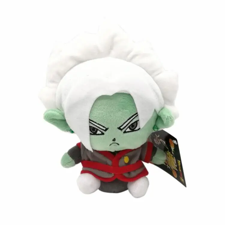 White Hair Goku Новая 15 видов стилей DRAGON BALL Goku Kakarotto Majin Buu Piccolo Vegeta 7-" 18-20 см плюшевая кукла-GYQQ - Цвет: White Hair Goku