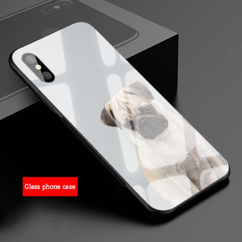 Чехол для телефона из закаленного стекла iphone 12 11 Pro Max 5 6 7 8 X XS XR XSMax 12Pro | Мобильные