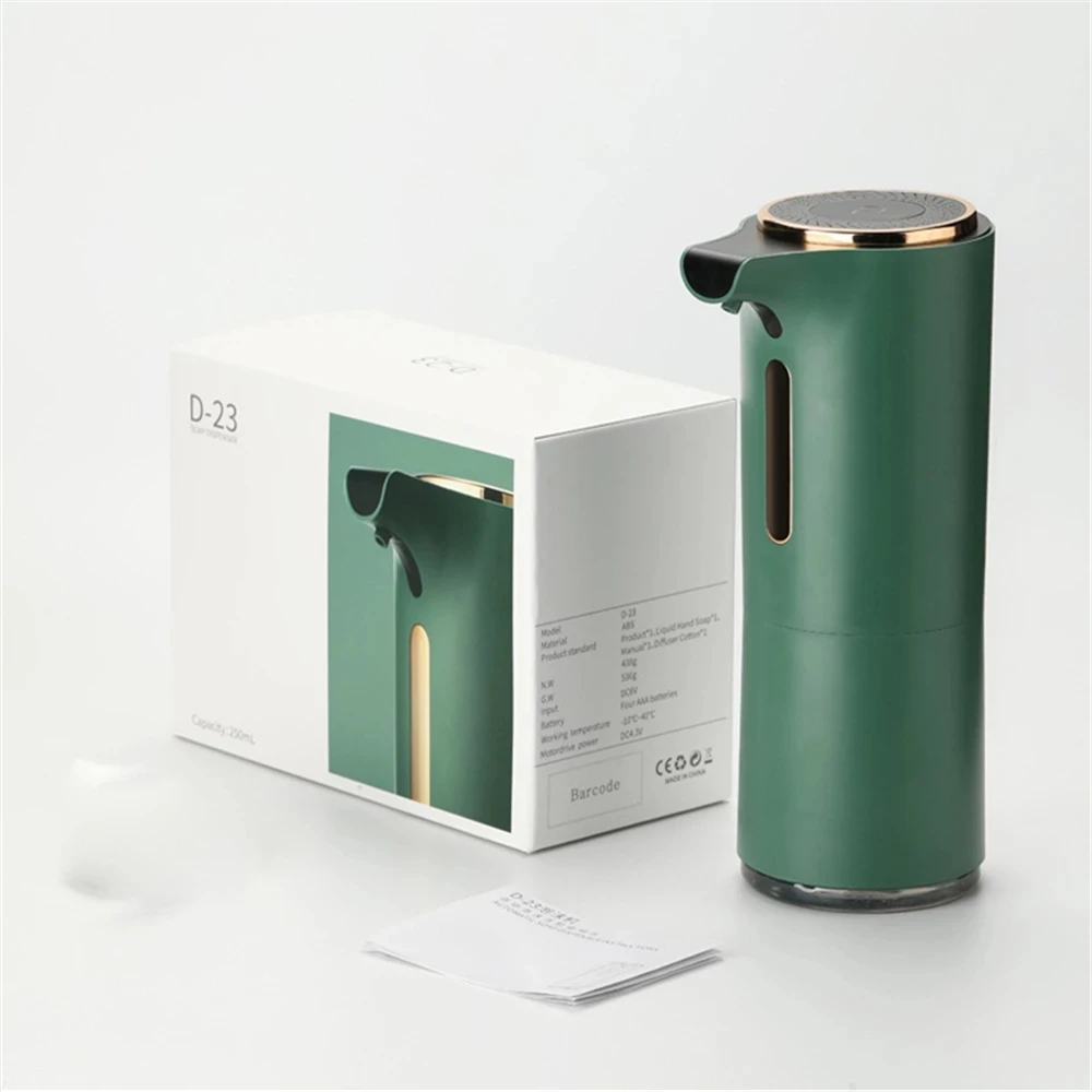 

550ml Automatic Soap Dispenser Sensor Intelligent Foaming Soap Dispenser Touchless Hand Sanitizer Machine Bathroom Set