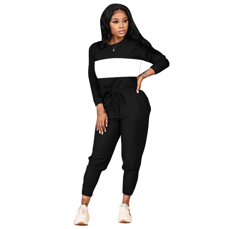 Костюмы для женщин осень комплект из двух предметов Повседневная одежда в стиле