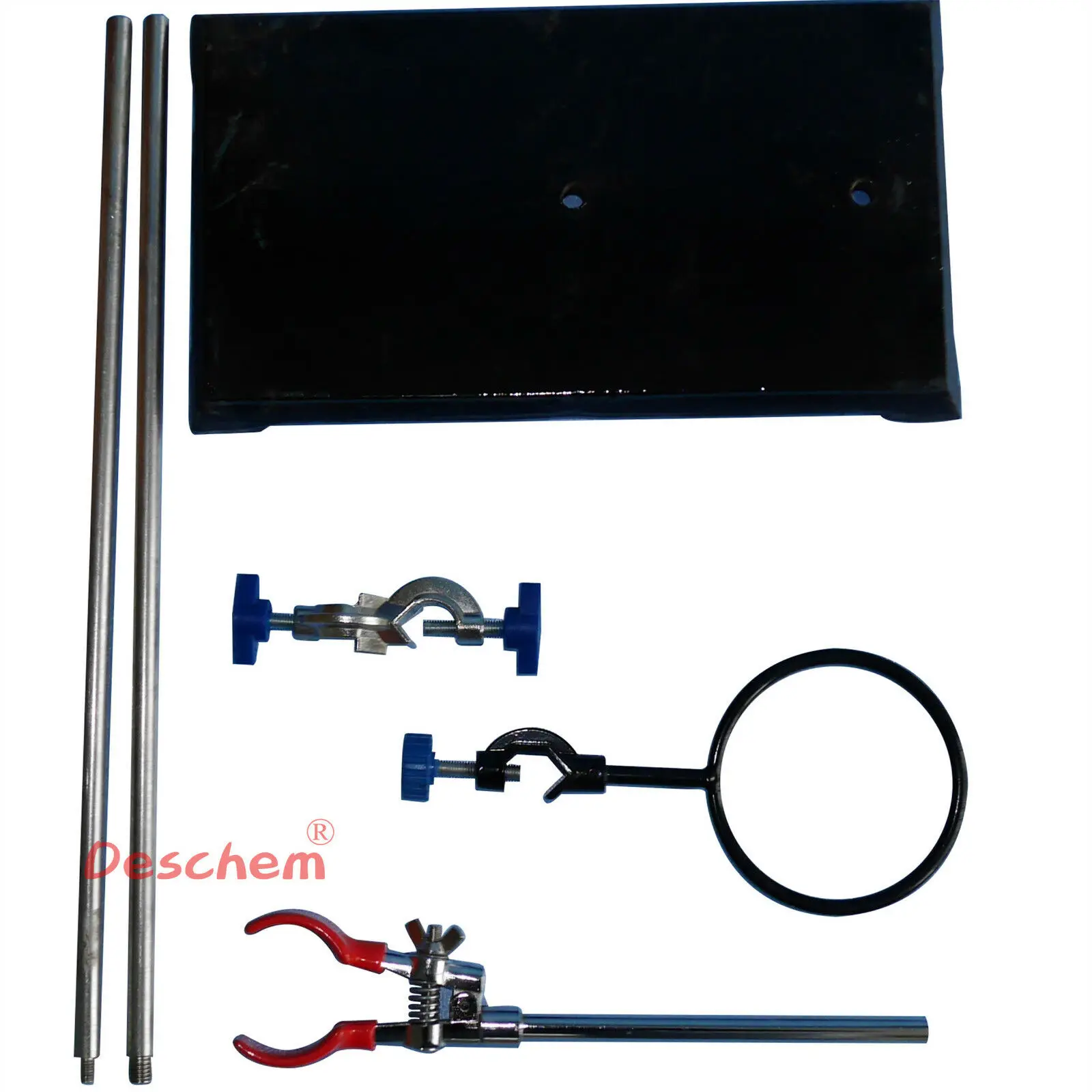 Штатив 80 см опора и зажим для лаборатории столб 800 мм (400 + 400 мм) воронки Sep 5000