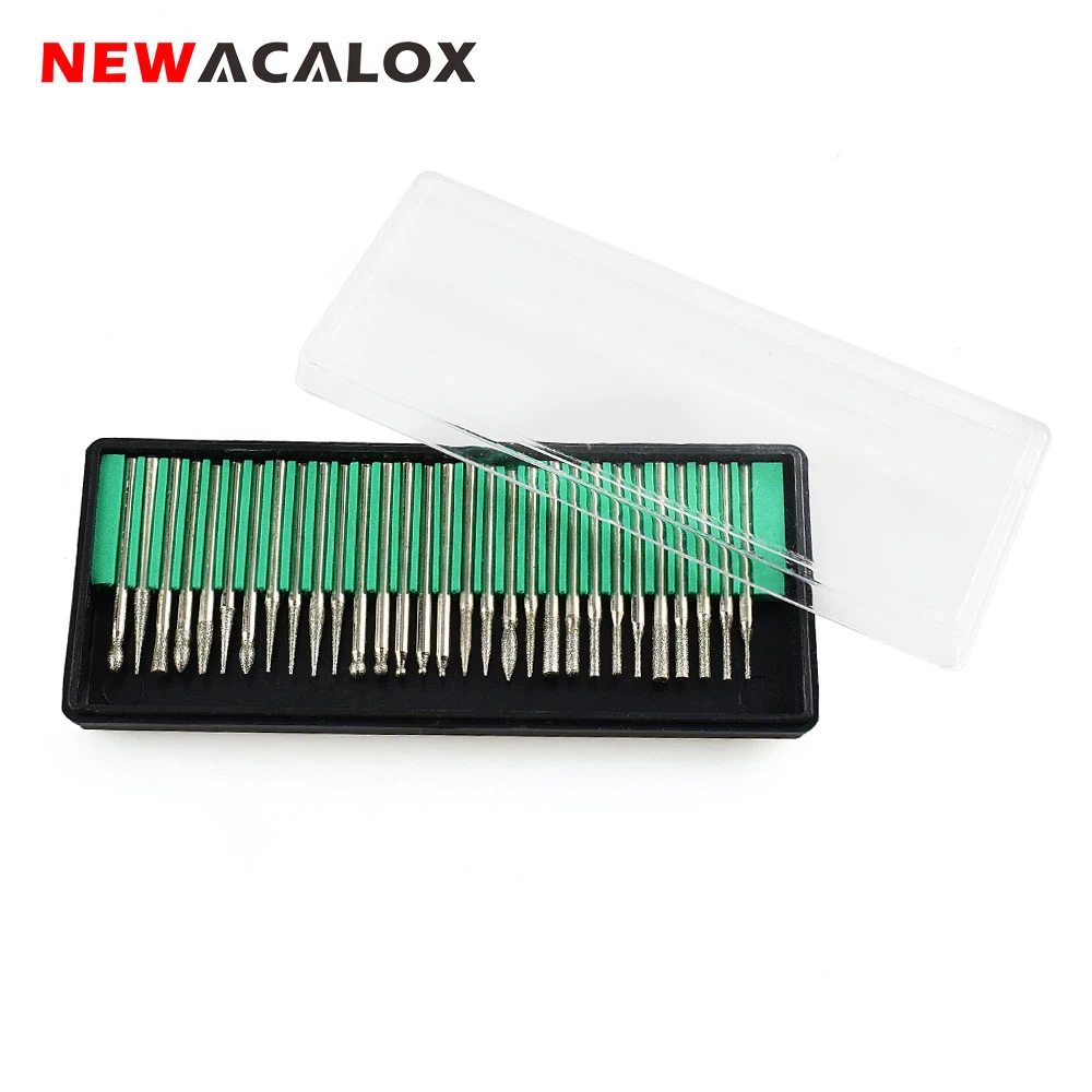 Алмазная фреза для полировки ногтей 30 шт.|drill glass|bit drilldrill bit for metal |