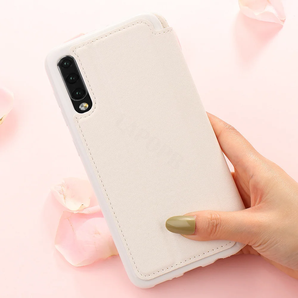 Чехол бумажник для Samsung Galaxy A71 A41 A70 A50 A30 A20 A8 A7 A6 A5 A3 J6 J4 Plus кожаный|Бамперы| |