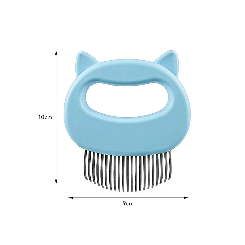 

Pet Cat Massage Brush Grooming Tool Dog Hair Removal Comb with Shell Shaped Handle Hair Remover Tool Products Shedding Cleaning