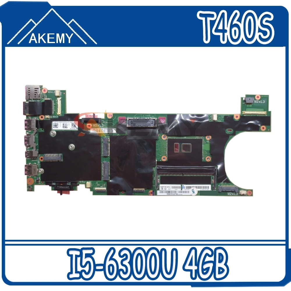 Материнская плата для ноутбука LENOVO ThinkPad T460S Core I5 6300U 4GB системная 00JT935 NM A421