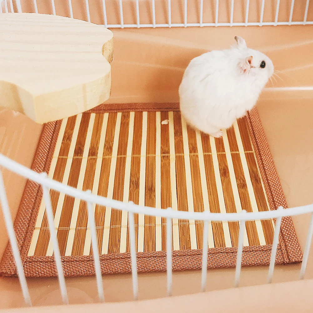 Лето домашнее животное Гвинея свинка хомяк кролик из дышащего бамбукового
