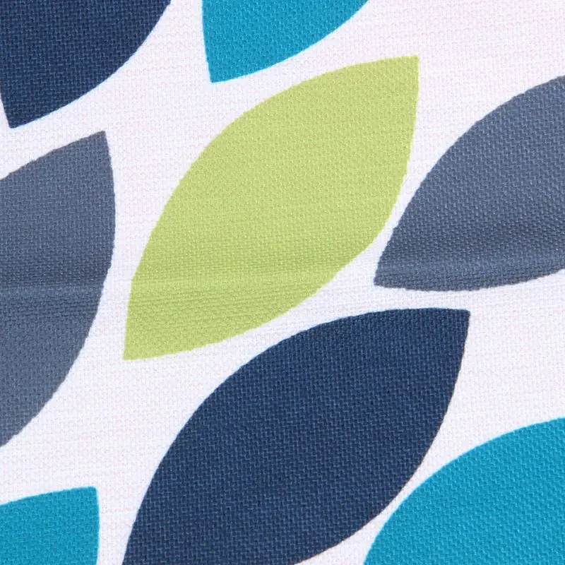 Big deal Vintage Geometric Flower Cotton Linen Throw Pillow Case Cushion Cover Home Decor 14. Blue Green Leaves | Дом и сад