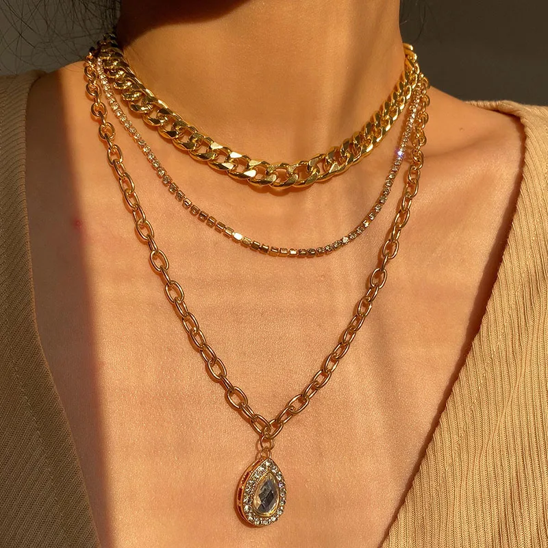 Ожерелья Collier Femme Accesorios Mujer Bijoux Colar Feminino Collane Bizuteria damска Collares Para Collier|Ожерелья с
