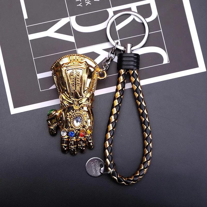 Панк властителя мужской идентификационный элемент инкрустированный цирконием