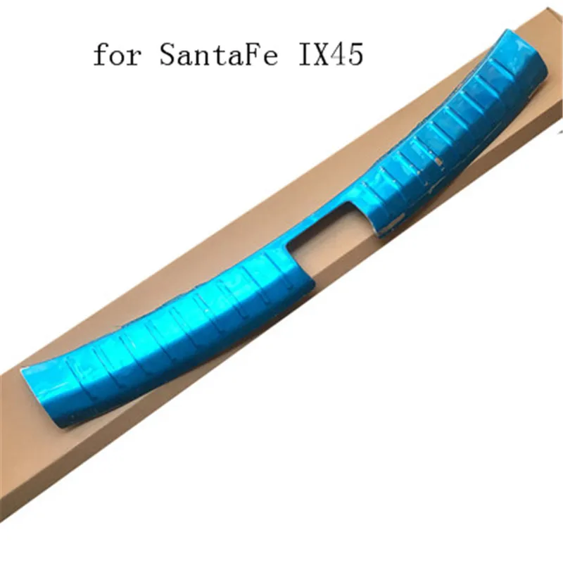 Высококачественная защита для заднего бампера из нержавеющей стали Накладка