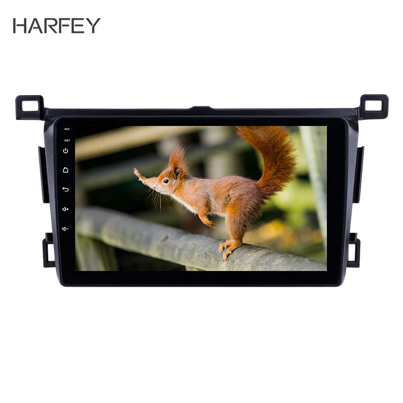 Harfey 2 din 9 &quotавтомобильный стерео для Toyota RAV4 левосторонний драйвер 2013 2014 2015 2016 2018