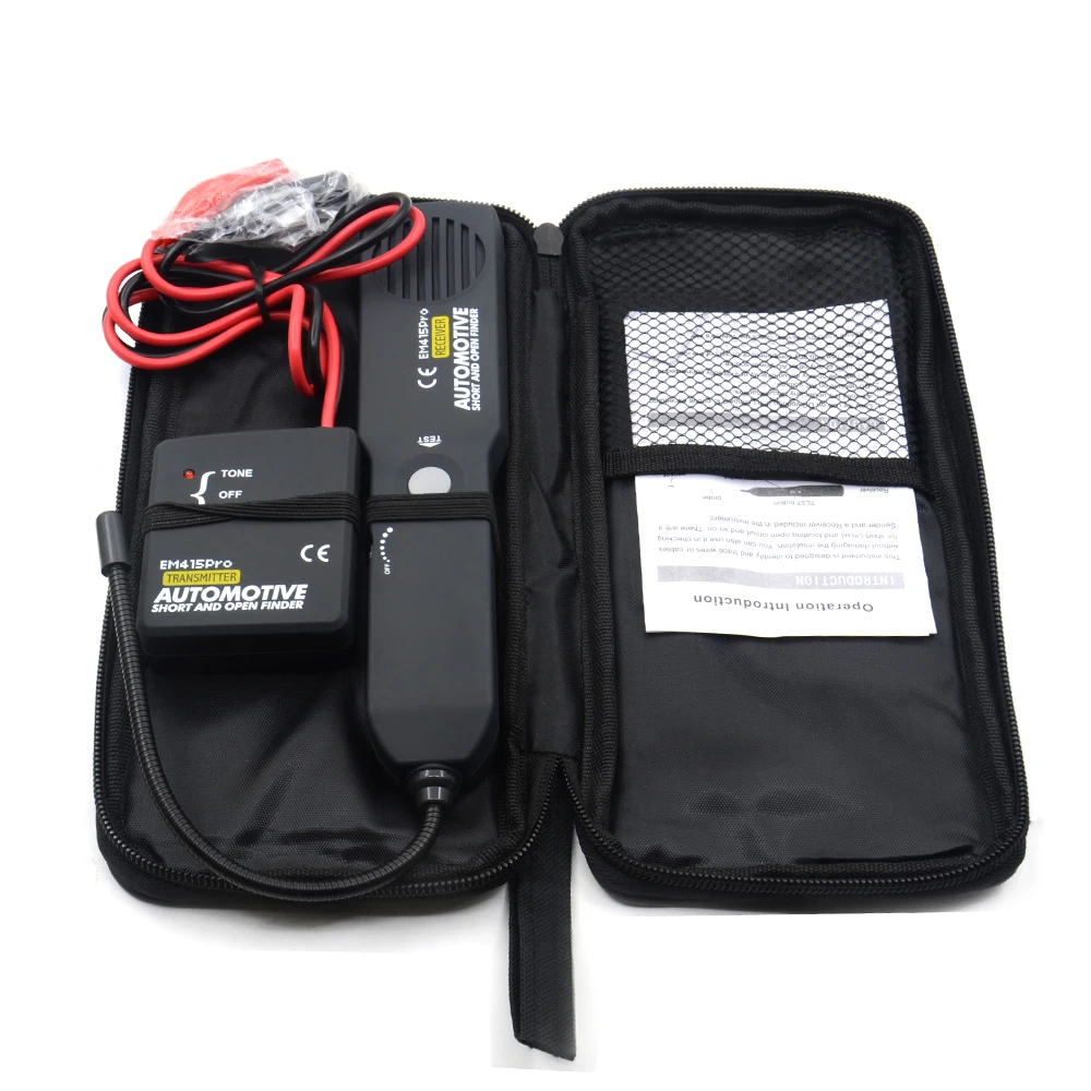 

EM415pro Car Automotive Short Open Finder Tester Car Circuit Scanner Detector Cable Wire Tracker Identification Car Repair Tool