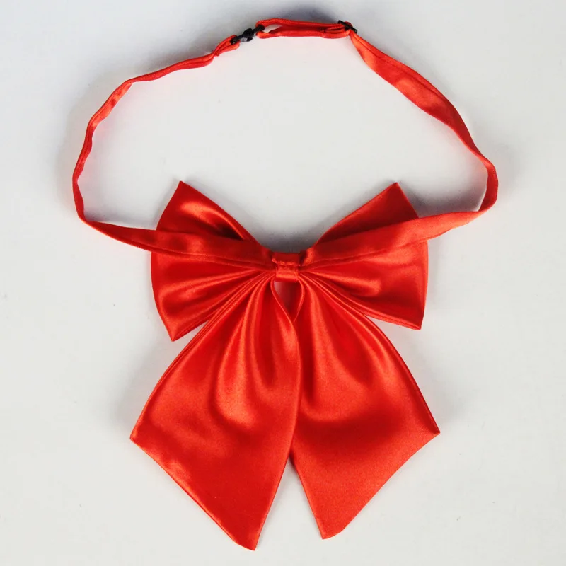 Linbaiway женские галстуки бабочки разноцветные однотонные для студентов формальная