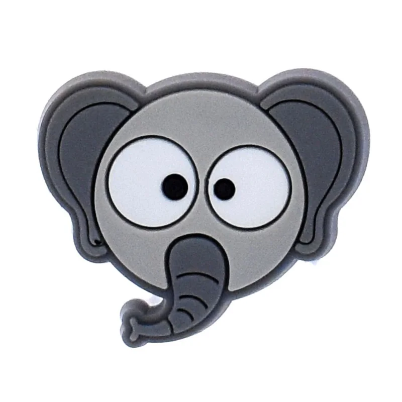 animal 1pcs Shoe Decoration Buckle Charms dog duck elephant monkey chicken fish for croc Bracelets birthday kids friends Gifts